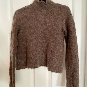 Wilfred Brown Turtleneck Sweater